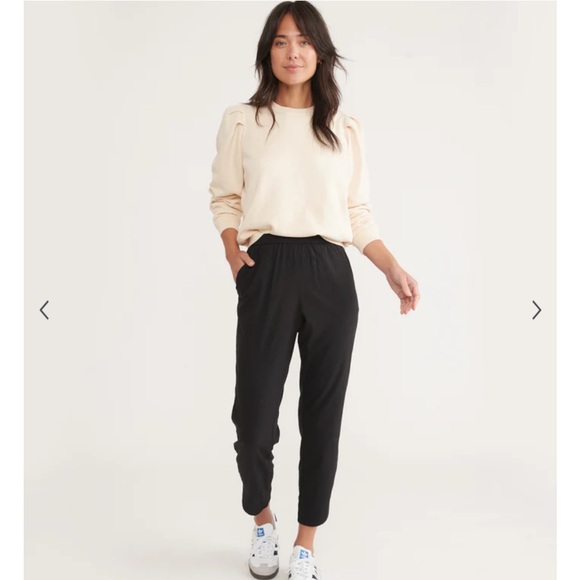 Marine Layer Black Alison pants - Picture 2 of 9